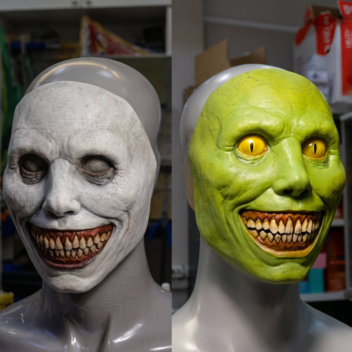 Adult Halloween Mask, Scary Cosplay Mask for Halloween Parties and Costume Events