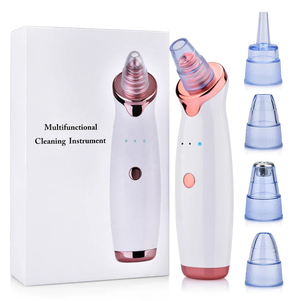 Professional Blackhead Vacuum Tool Electric Pore Cleanser Device - Detailed view