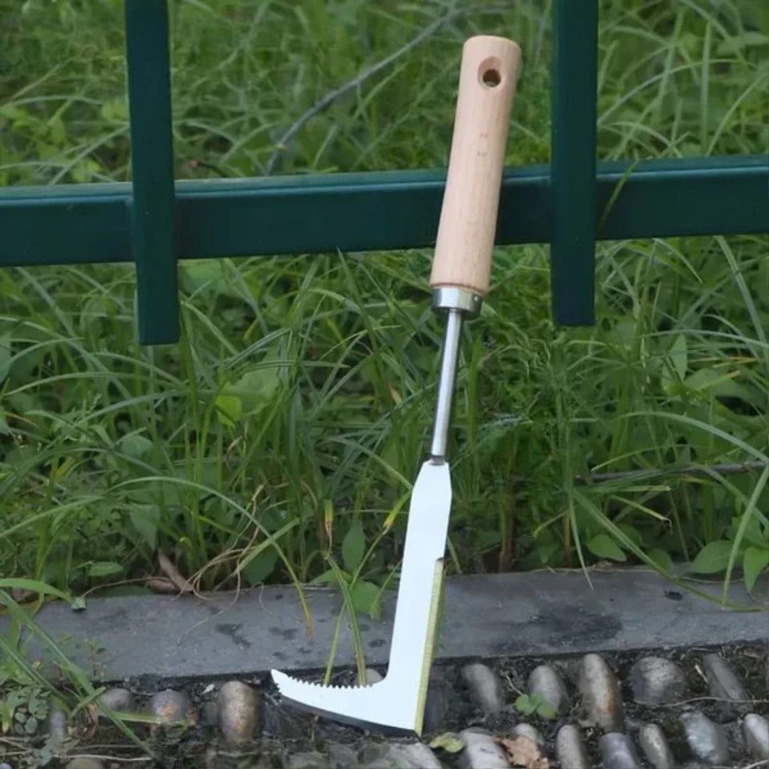 Multifunctional Weed Puller Tool for Brick Joints