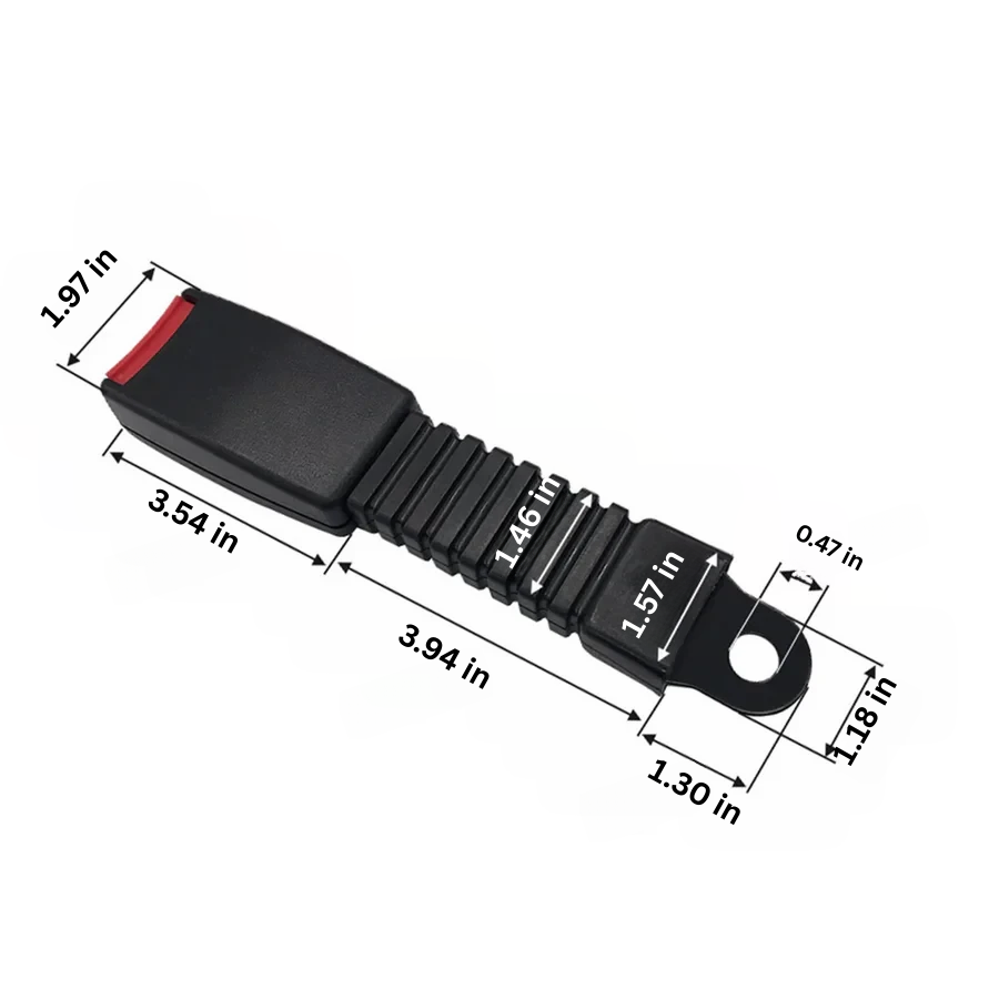 Adjustable Seat Belt Extender for Car Safety Comfort