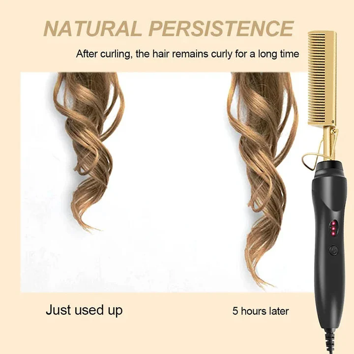 Hot Comb for Thick and Coarse Hair