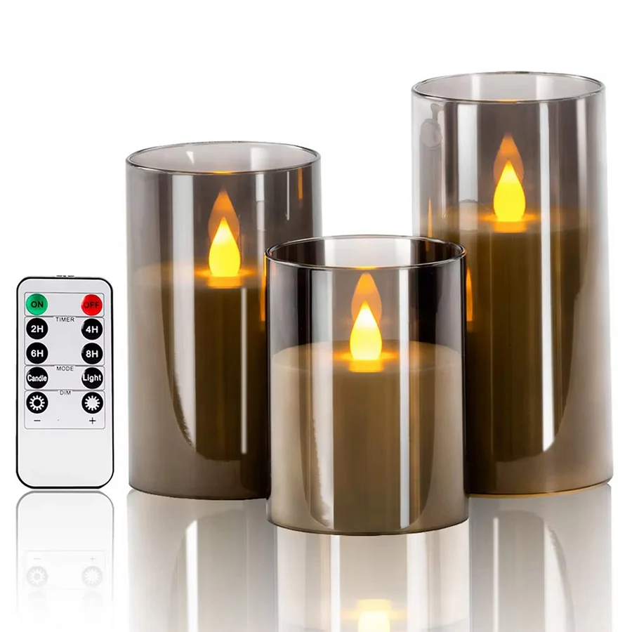 Realistic Flameless Candles with Remote