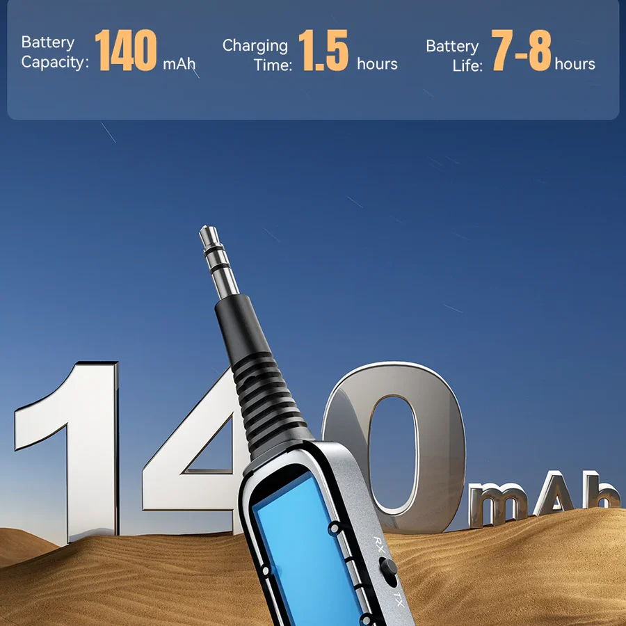 Bluetooth Wireless Adapter for PC TV and Car