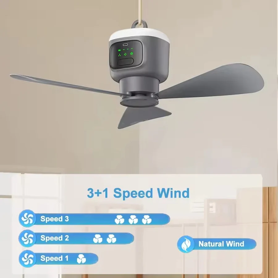 Portable Wireless Celling Fan