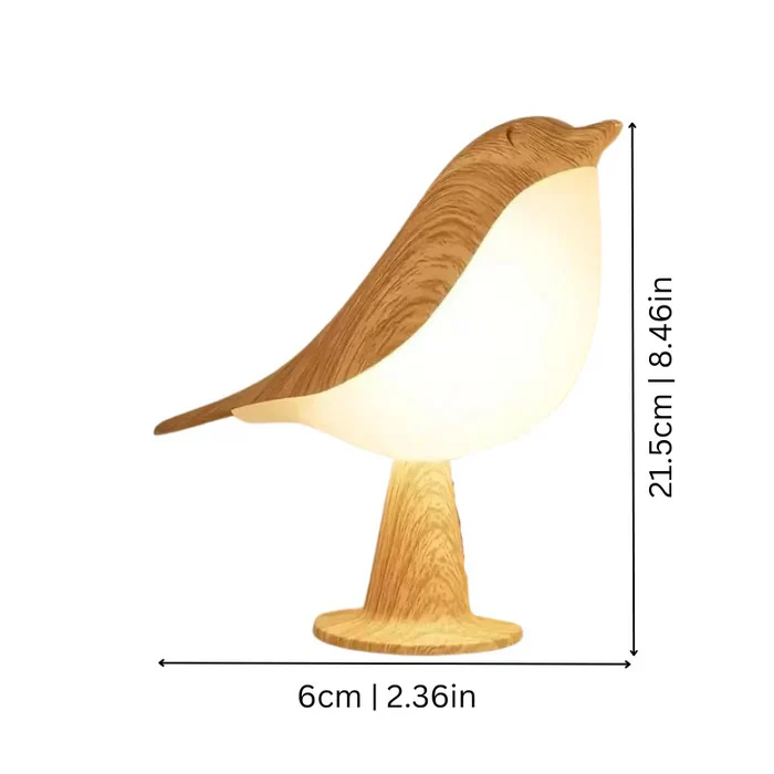 Bird Lamp with Adjustable Colors and Aroma Diffuser