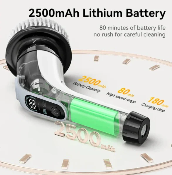 Rechargeable Electric Scrubber