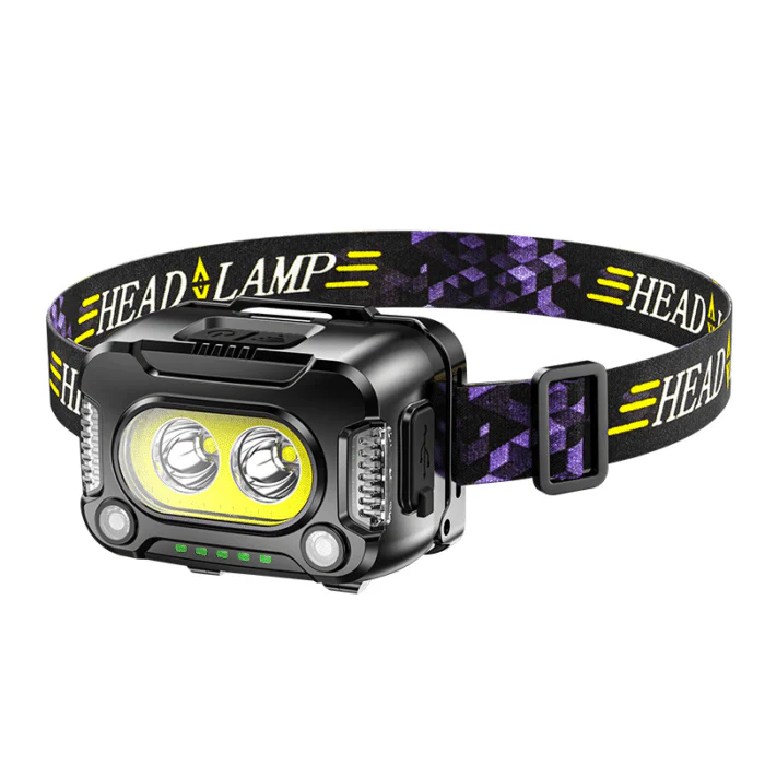 Powerful USB Rechargeable Headlamp