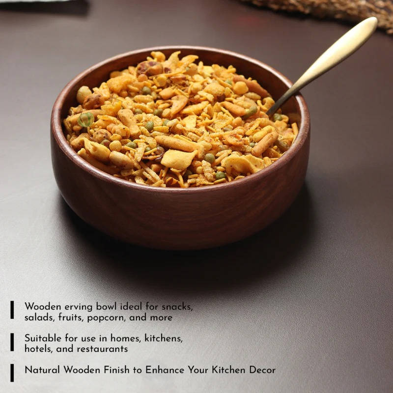 Wood Bowl for Food