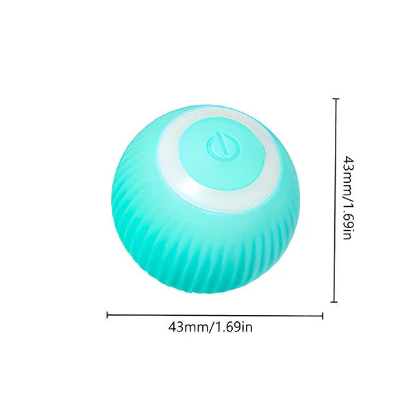 Interactive Pet Ball, Rolls Automatically