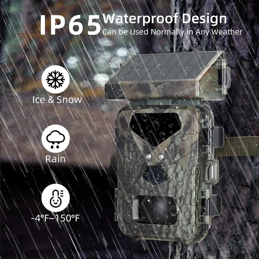Compact Solar Powered Trail Camera