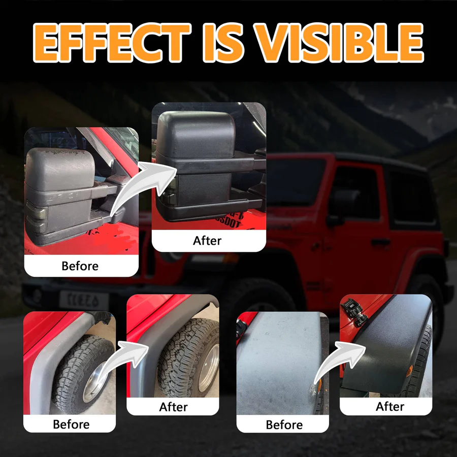 Long Lasting Tire Shine with UV Defense