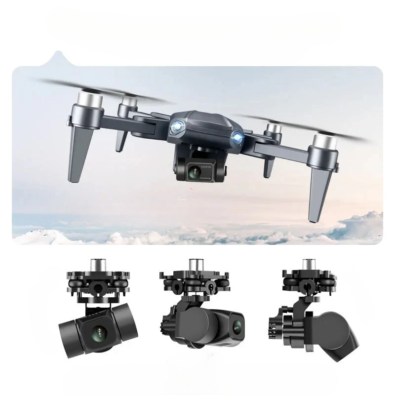 8K HD Pro Drone with Dual Camera, GPS, Brushless Motors