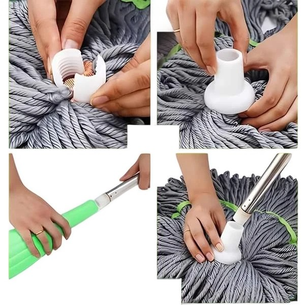 Rotating Self-Wringing Mop