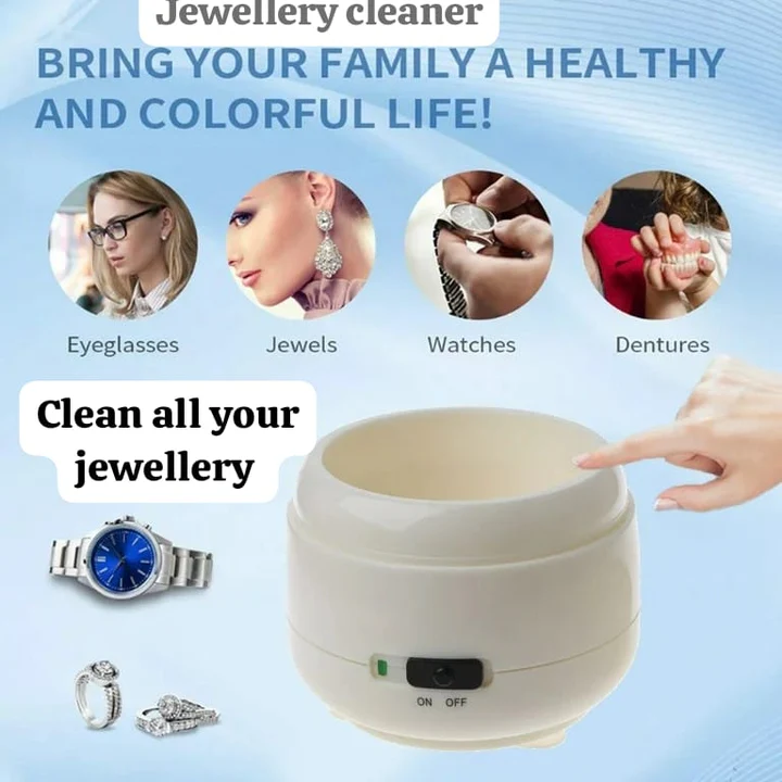 Professional Ultrasonic Jewelry Cleaning Device