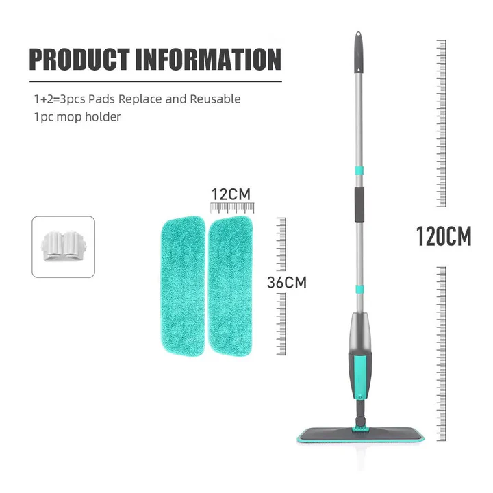 Microfiber Spray Mop for Hard Floors