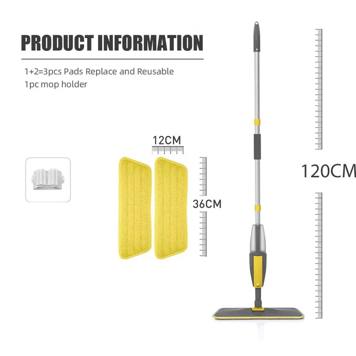 Microfiber Spray Mop for Hard Floors