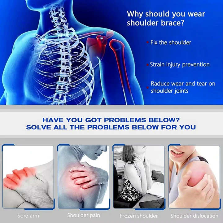Adjustable Support Shoulder Brace