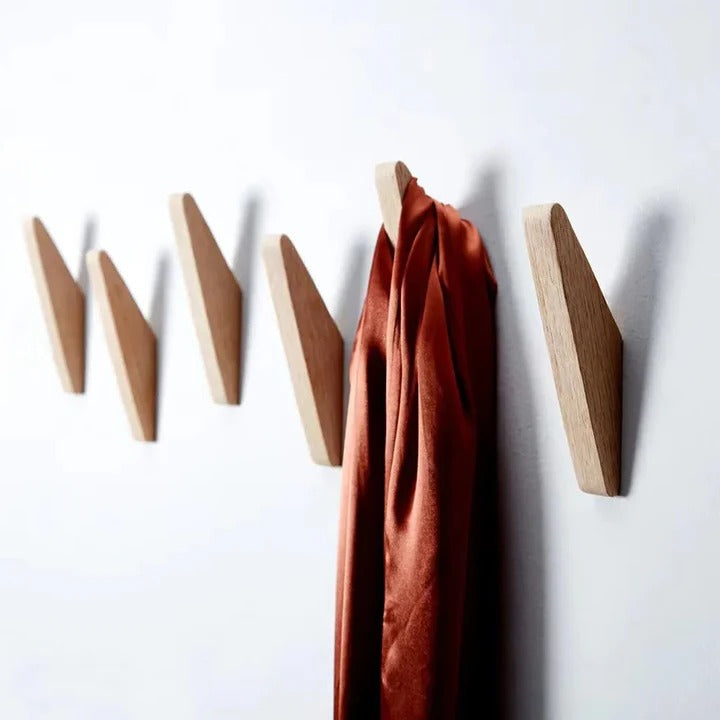 Wooden Coat Hook and Decorative Coat Holder