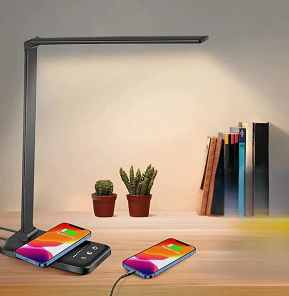 Adjustable LED Table Lamp With Charging Function