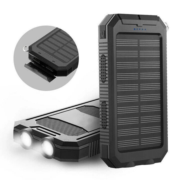 50,000mAh Solar Charger Waterproof Power Bank External