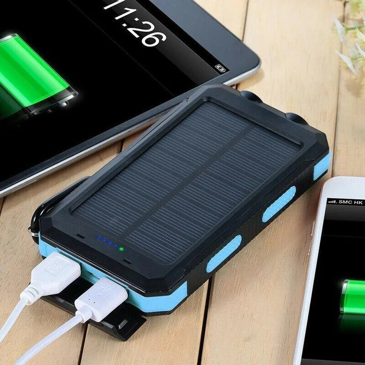 50,000mAh Solar Charger Waterproof Power Bank External
