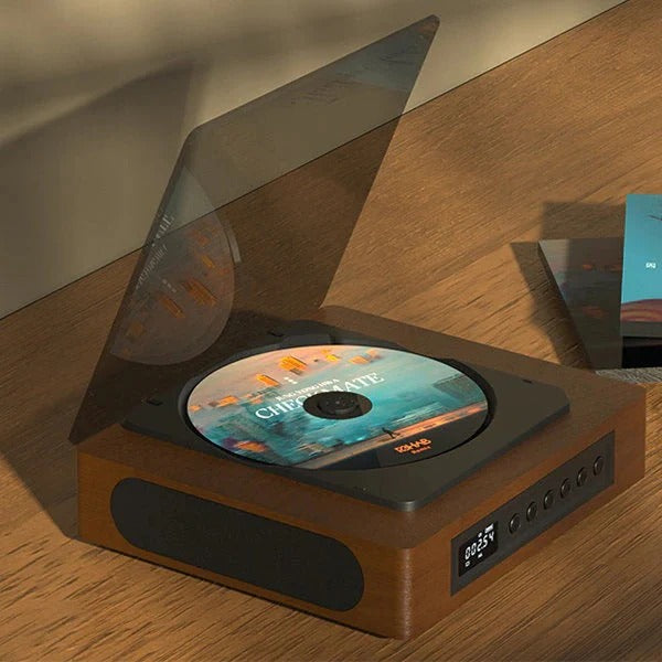 Bluetooth Retro CD Player with Type C Port