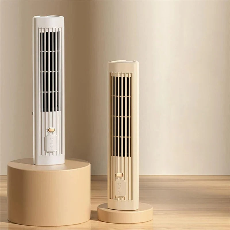 USB Rechargeable Portable Air Conditioner Tower Fan