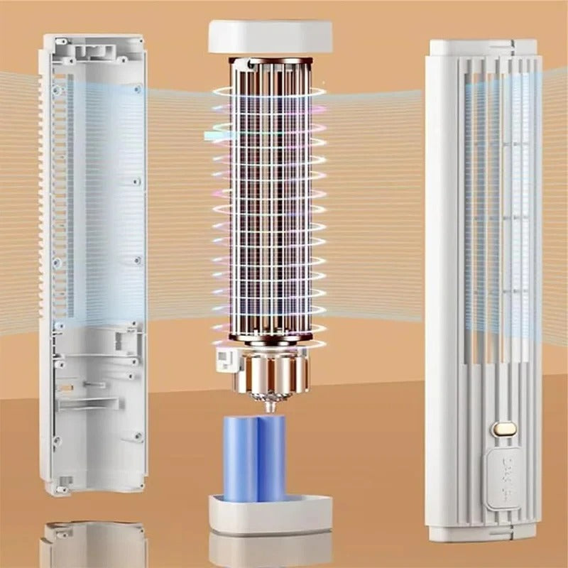 USB Rechargeable Portable Air Conditioner Tower Fan