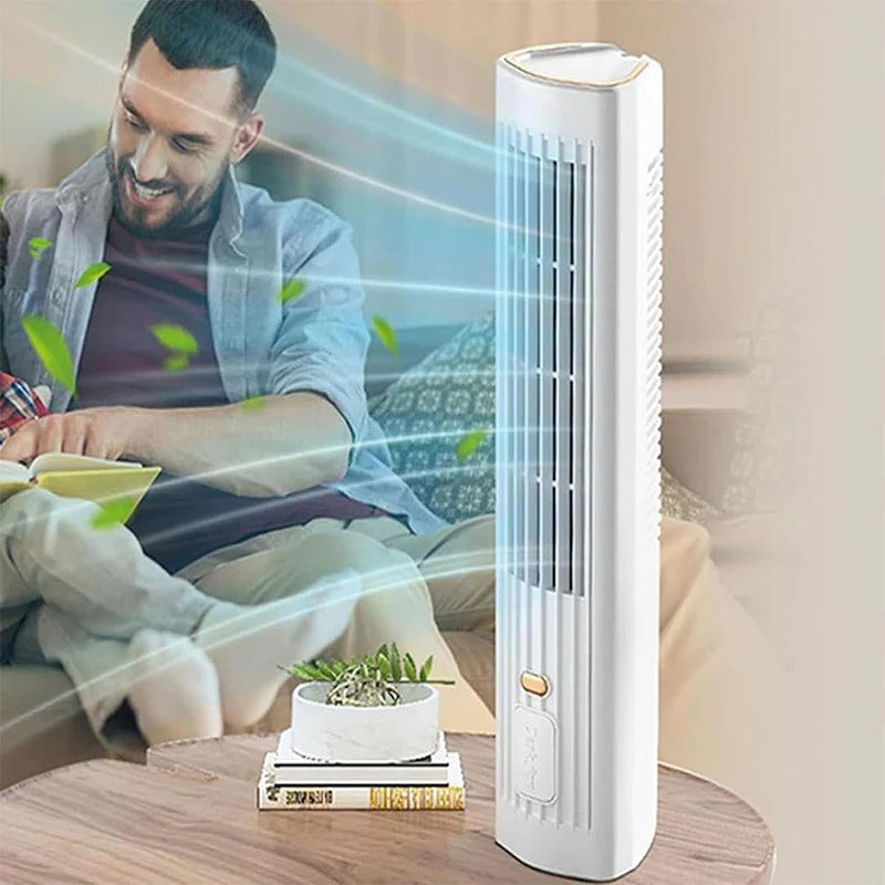 USB Rechargeable Portable Air Conditioner Tower Fan
