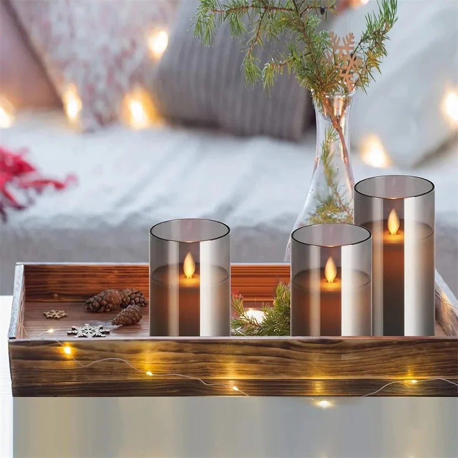 Realistic Flameless Candles with Remote
