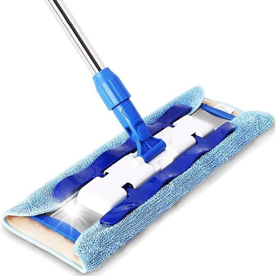 Flat Mope with Reusable Washable Mop Cloths