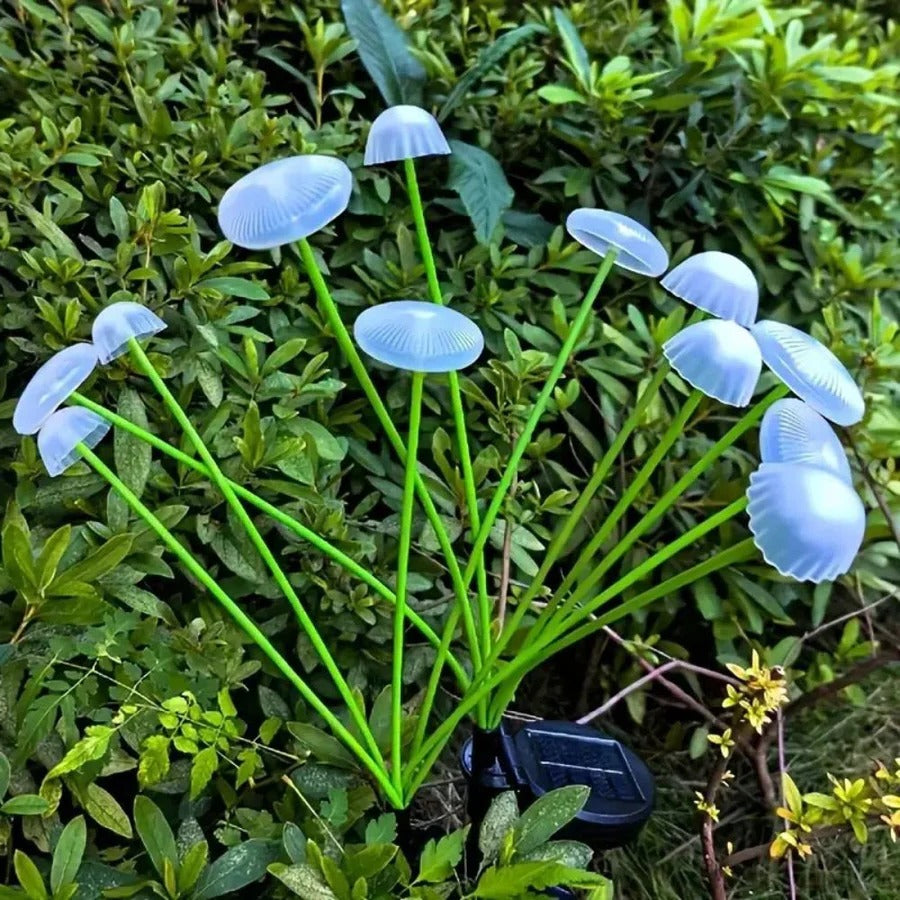 Solar Swaying Mushroom Garden Decor Lights