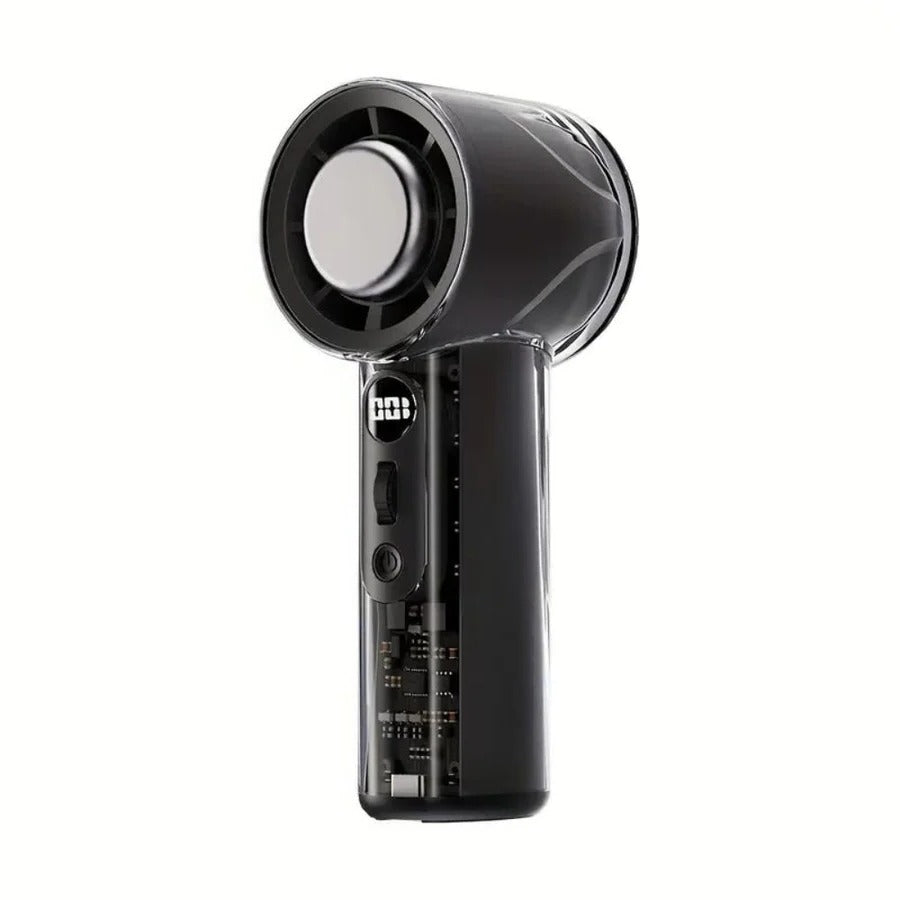 Turbo Cool Rechargeable Portable Hand Held Mini Fan