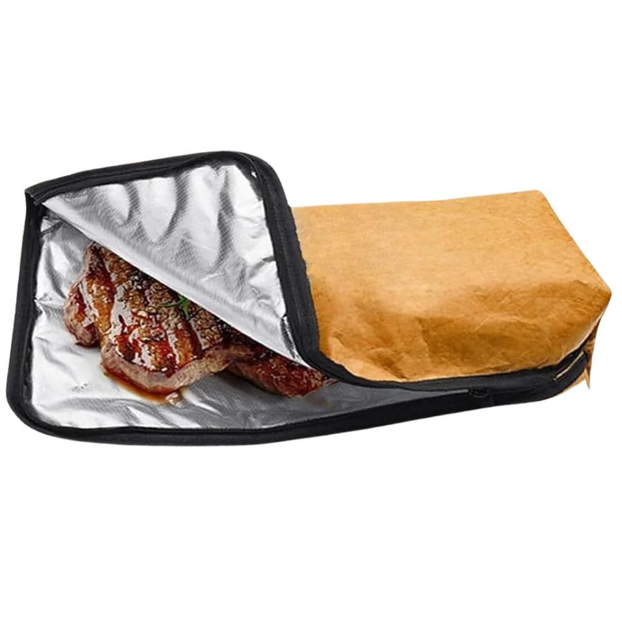 Insulated BBQ Meat Resting Blanket Bag with Handle