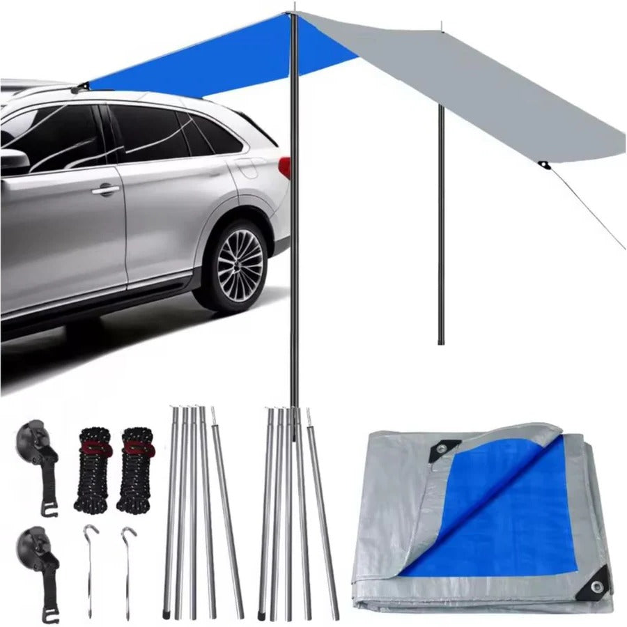 Waterproof Car Canopy Side Awning Pull Out Kit