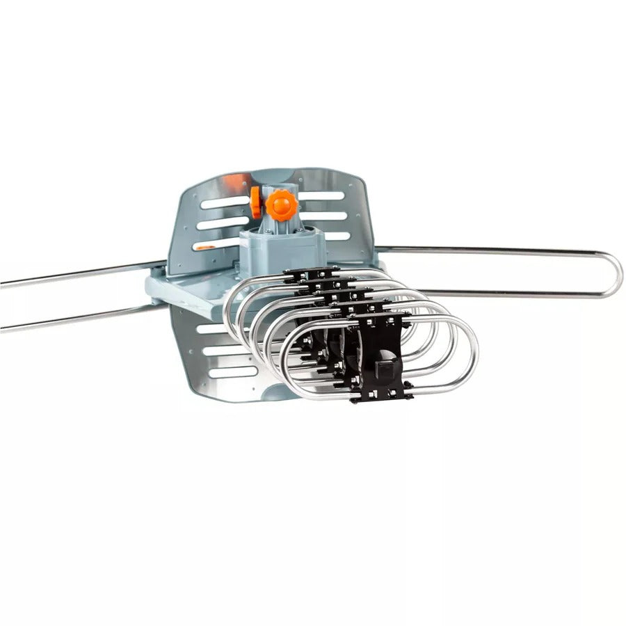 Long Range Digital HD TV Antenna with Full 360 Directional Motor and Mounting Pole