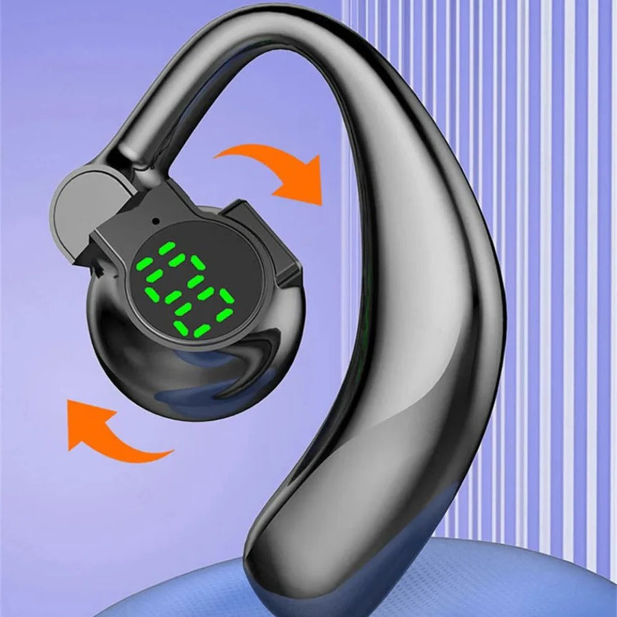 Wireless Noise Canceling Bluetooth Ear Hook Headphones
