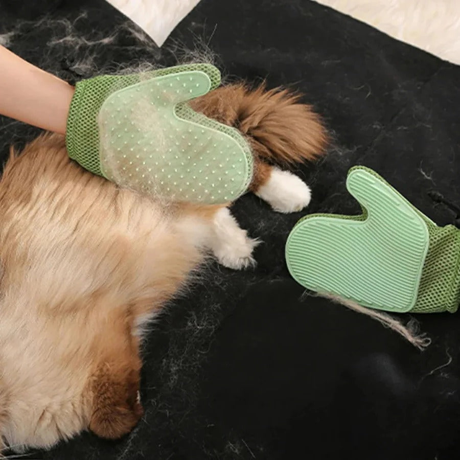 2 in 1 Cat Glove for Grooming
