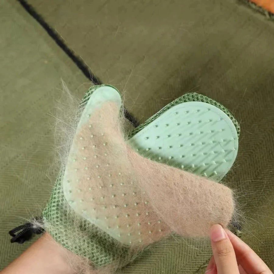 2 in 1 Cat Glove for Grooming