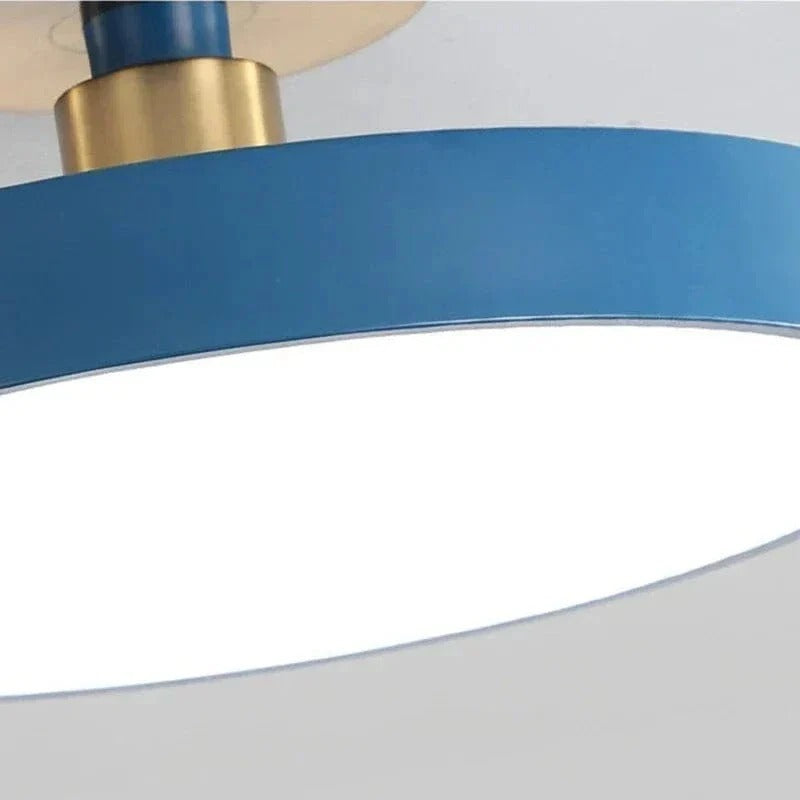 Modern LED Ceiling Light with Flush Mount Design for Interior Spaces