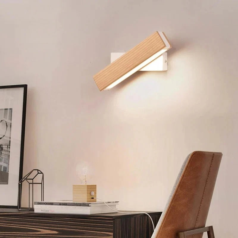 Rotatable Wall Lamp with Adjustable Arm