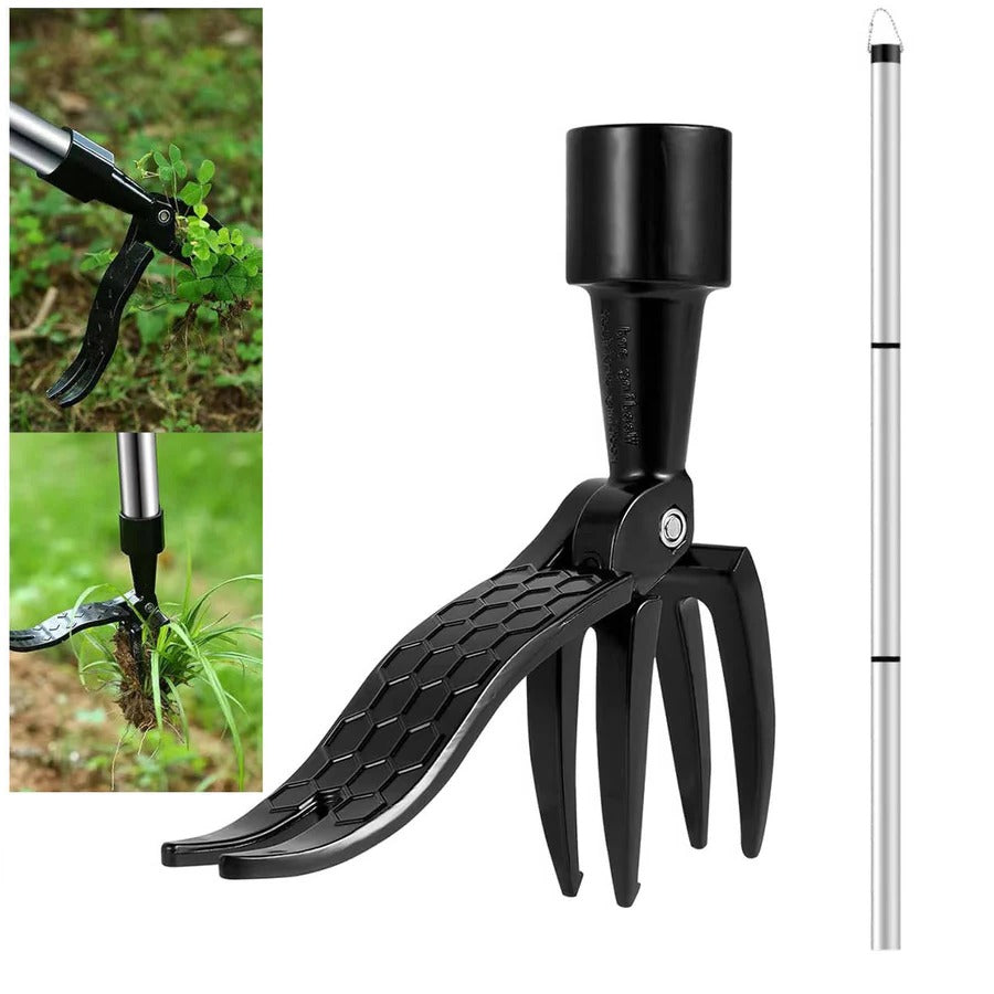 Stand Up Weed Puller Tool
