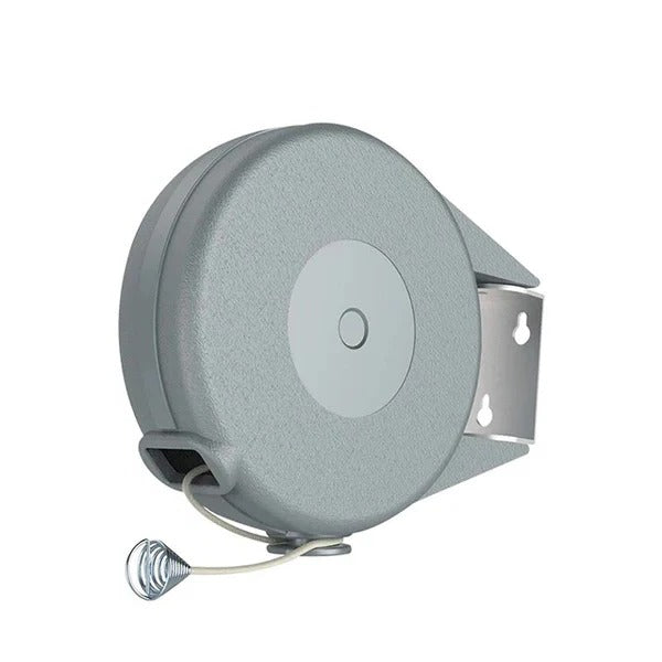 Retractable Washing Line with Swivel Wall Mount