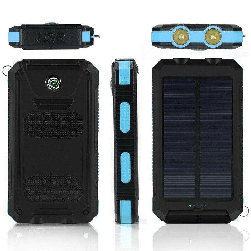 Solar Charger Waterproof Power Bank