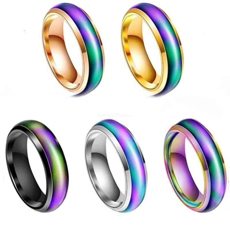 Stainless Steel Mood Ring
