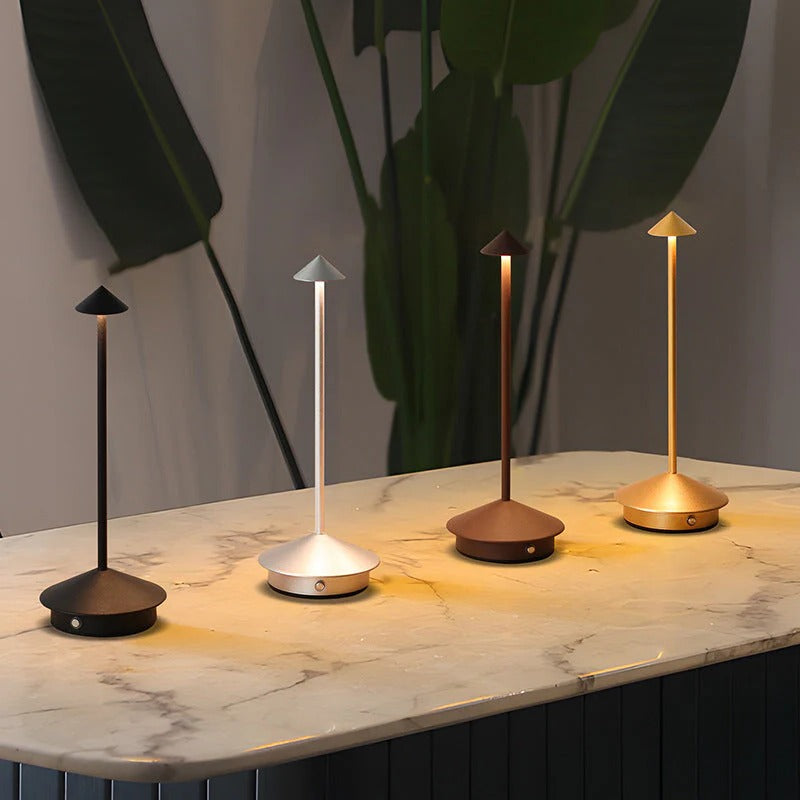 LumiGlow Wireless LED Table Lamp Sleek & Modern Design