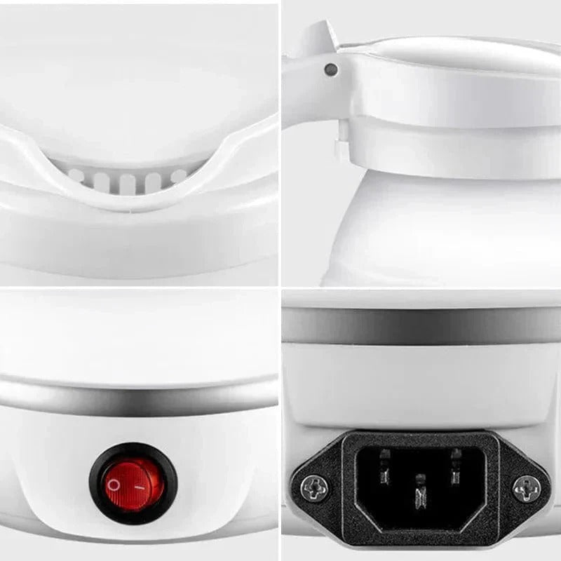 Compact Foldable Travel Kettle with Quick-Boil