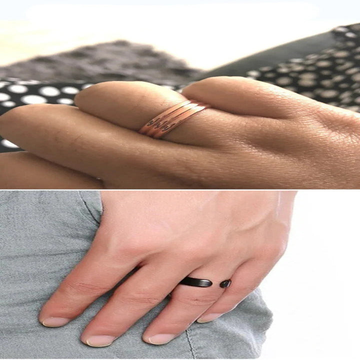 Magnetic Sleep Support Ring for Relaxed Night Comfort