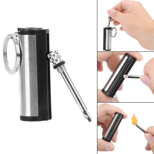Refillable Forever Metal Match Survival Fire Starter Tool