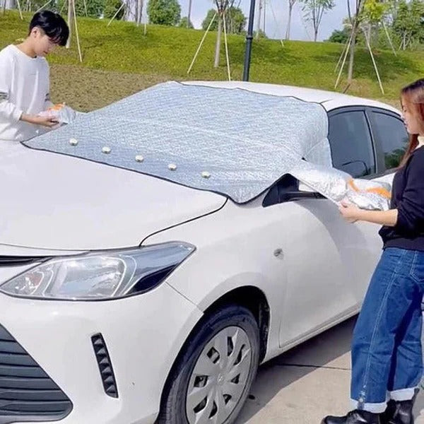 Magnetic Windshield Cover for Frost and Ice